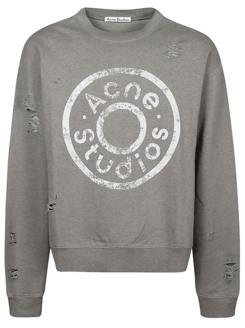 Sweatshirt with logo ACNE STUDIOS | CI0179SWEA000044BCA